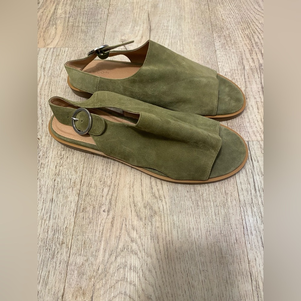 Caslon Olive Slingback Sandals